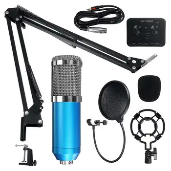 X7 Live Sound Card Microphone 20 Functions Voice Changer+ Karae Microphone Condenser For Mobile Phone PC Computer Broadcast
X7 Live Sound Card Microphone 20 Functions Voice Changer+ Karae Microphone Condenser For Mobile Phone PC Computer Broadcast