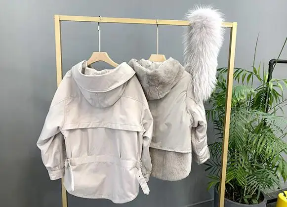 Cheap Natural rex rabbit fur lining parka real fur coat winter jacket women natural raccoon fur collar warm thick parkas tsr678 1 Cheap Natural rex rabbit fur lining parka real fur coat winter jacket women natural raccoon fur collar warm thick parkas tsr678 1