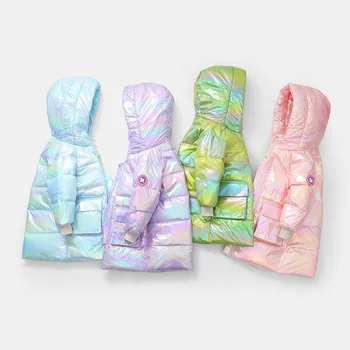 Children's Thicken Down Jackets 2020 New Winter Boys and Girls Extended Outwears Kids Plain Color Korean Style Fashion Coats
Children's Thicken Down Jackets 2020 New Winter Boys and Girls Extended Outwears Kids Plain Color Korean Style Fashion Coats