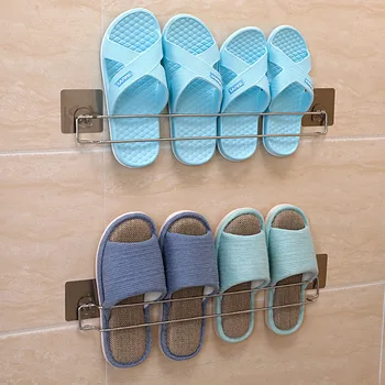 Shuang Qing Home Reside Wall Hangers Slipper Organizing Storage Rack Hole Punched Door Hanging Shoe Storage Rack Shoes Holder Sh
Shuang Qing Home Reside Wall Hangers Slipper Organizing Storage Rack Hole Punched Door Hanging Shoe Storage Rack Shoes Holder Sh