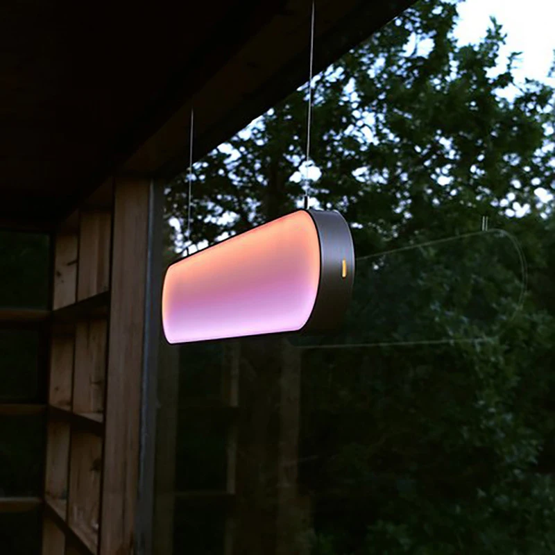 Nordic Art Atmosphere Led Pendant Lights Sunrise Sunset RGB Lustre Restaurant Bar Balcony Living Dining Room Home Decor Lamp
Nordic Art Atmosphere Led Pendant Lights Sunrise Sunset RGB Lustre Restaurant Bar Balcony Living Dining Room Home Decor Lamp