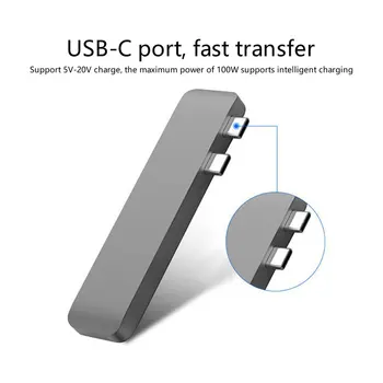 USB 3.1 Type-C Hub To HDMI Adapter 4K Thunderbolt 3 USB C Hub with Hub 3.0 TF Reader Slot PD for MacBook Pro/Air
USB 3.1 Type-C Hub To HDMI Adapter 4K Thunderbolt 3 USB C Hub with Hub 3.0 TF Reader Slot PD for MacBook Pro/Air