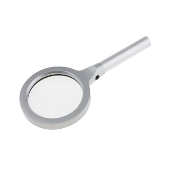 Handheld 12 LED Lighted 5X 10X Magnifier Magnifying Glass for Reading Stamp Collection
Handheld 12 LED Lighted 5X 10X Magnifier Magnifying Glass for Reading Stamp Collection