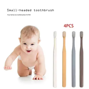 K-8785 Soft Bristle Small Head Toothbrush 4 PCS Multi-Color Tooth Brush Portable Travel Eco-friendly Brush Tooth Care
K-8785 Soft Bristle Small Head Toothbrush 4 PCS Multi-Color Tooth Brush Portable Travel Eco-friendly Brush Tooth Care