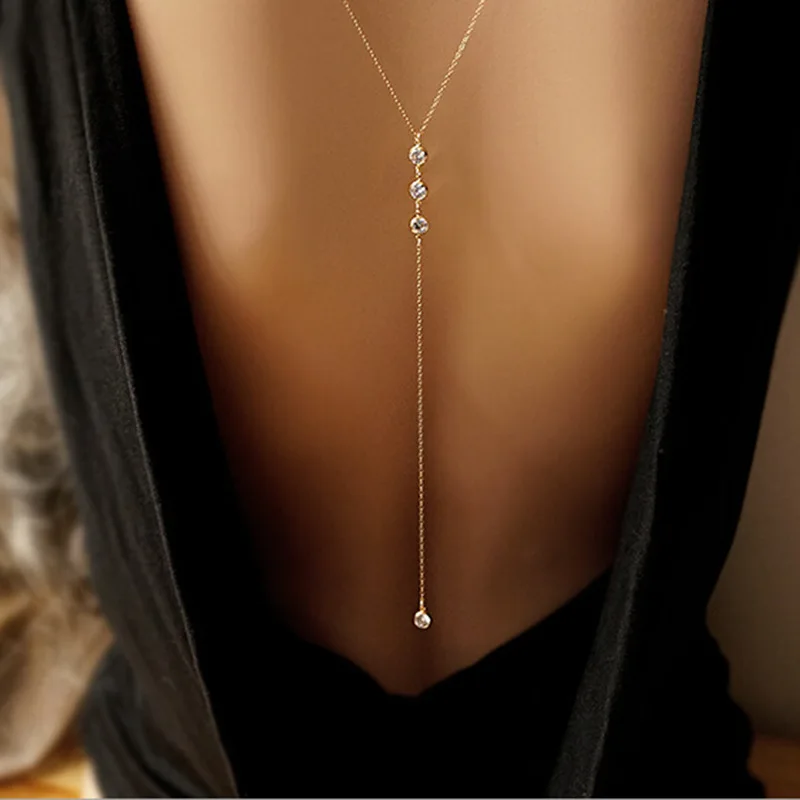 Europe And America Bride Multilayer Back Pendant Wedding Backless Back Alloy Body Pendant Backdrop Necklace
Europe And America Bride Multilayer Back Pendant Wedding Backless Back Alloy Body Pendant Backdrop Necklace