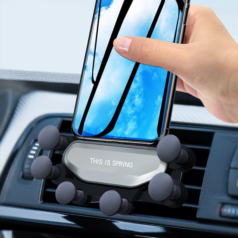 Gravity Car Phone Holder Air Vent Mount Clip Support Smartphone Voiture Universal 360 Telefoonhouder Auto Suporte Celular Carro
Gravity Car Phone Holder Air Vent Mount Clip Support Smartphone Voiture Universal 360 Telefoonhouder Auto Suporte Celular Carro