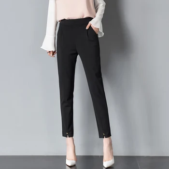 New Fashion Slim Women Pants Elegant Split Beading Pants Women Elastic Waist Casual Women Harem Pants
New Fashion Slim Women Pants Elegant Split Beading Pants Women Elastic Waist Casual Women Harem Pants