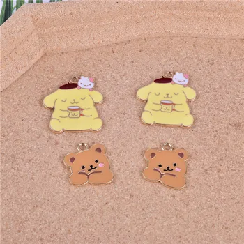 10pcs/pack Cartoon Bear Rabbit Animal Metal Charms Earring DIY Fashion Jewelry Accessories 
10pcs/pack Cartoon Bear Rabbit Animal Metal Charms Earring DIY Fashion Jewelry Accessories