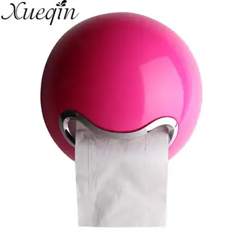 1 PC Wall Mounted Paper Holders Bathroom Toilet Paper Roll Holder Tissue Rolling Paper Holder Box