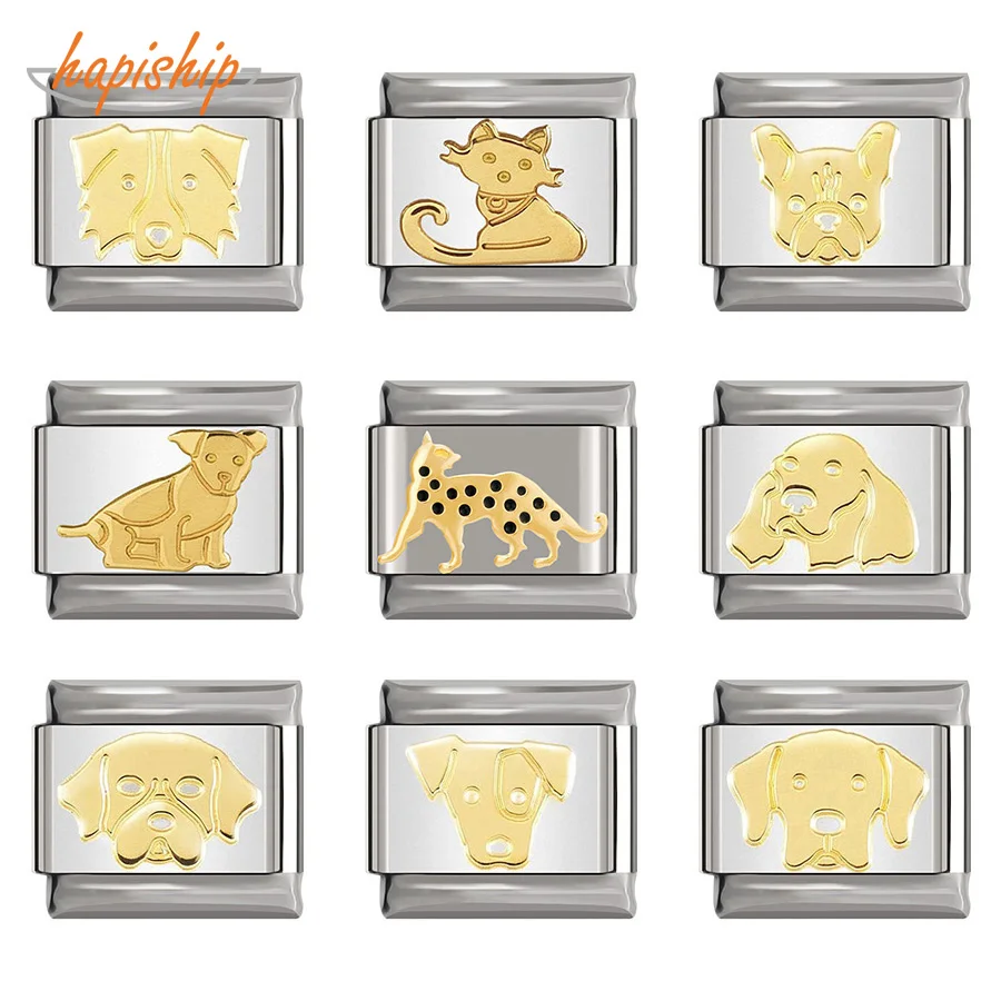 Hapiship 2019 Original Daisy Cute Sweet Dog Cat Italian Charm Fit 9mm Bracelet Stainless Steel Link Making DIY Jewelry DJ209
Hapiship 2019 Original Daisy Cute Sweet Dog Cat Italian Charm Fit 9mm Bracelet Stainless Steel Link Making DIY Jewelry DJ209