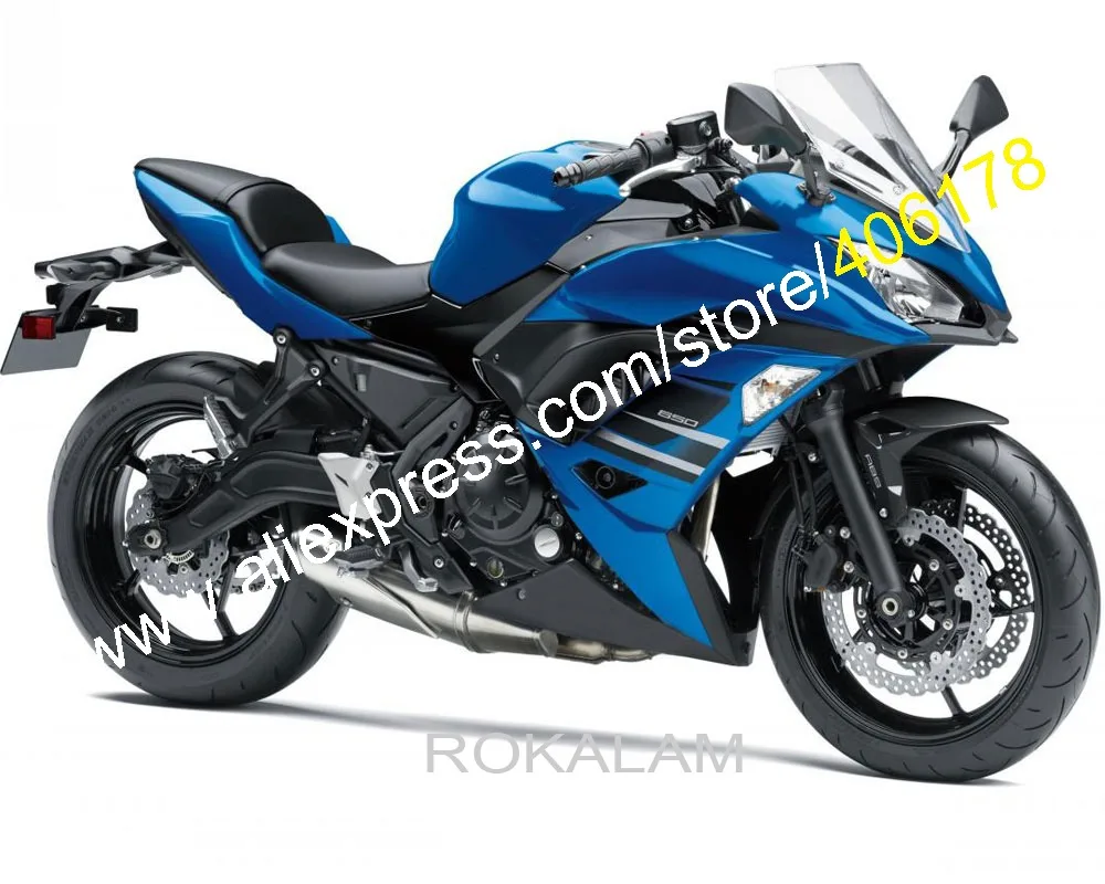 For Kawasaki Ninja 650 ER-6F 2017 2018 2019 ER 6F 17 18 19 ER6F 650R Blue Black Sport Motorcycle Fairings (Injection Molding)
For Kawasaki Ninja 650 ER-6F 2017 2018 2019 ER 6F 17 18 19 ER6F 650R Blue Black Sport Motorcycle Fairings (Injection Molding)