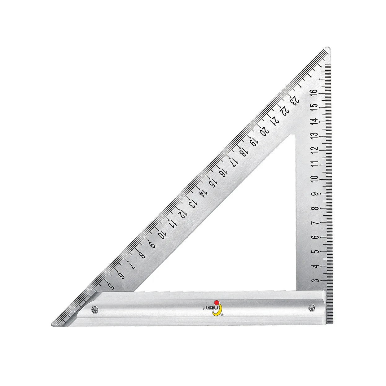 Cegar hua Tool Aluminum Seat Stainless Steel Triangle Ruler L-square 120 Mm 180 Mm 015012 015018
Cegar hua Tool Aluminum Seat Stainless Steel Triangle Ruler L-square 120 Mm 180 Mm 015012 015018
