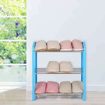 Black/Blue 3-Tier Shoe Rack Shoes Tower Storage Organizer Shelf Cabinet for Home Office Balcony Easy to Assemble Shoe Rack
Black/Blue 3-Tier Shoe Rack Shoes Tower Storage Organizer Shelf Cabinet for Home Office Balcony Easy to Assemble Shoe Rack