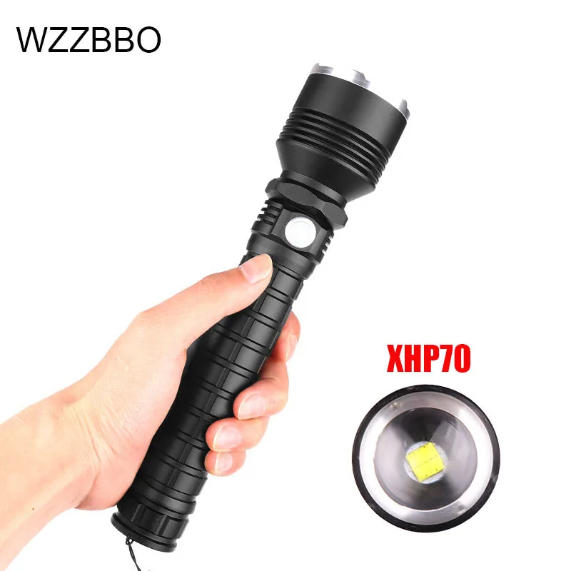 XHP50 XHP70 LED Flashlight Zoom Power Display Powerful Torch USB Rechargeable 18650 26650 Handheld Light
XHP50 XHP70 LED Flashlight Zoom Power Display Powerful Torch USB Rechargeable 18650 26650 Handheld Light