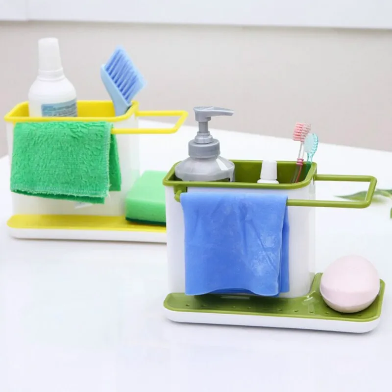Storage Shelf Sponge Holder Dish Drying Waterproof Rack Organizador Cocina Tableware Towel Kitchen Cleaning Tool Drain Slot
Storage Shelf Sponge Holder Dish Drying Waterproof Rack Organizador Cocina Tableware Towel Kitchen Cleaning Tool Drain Slot
