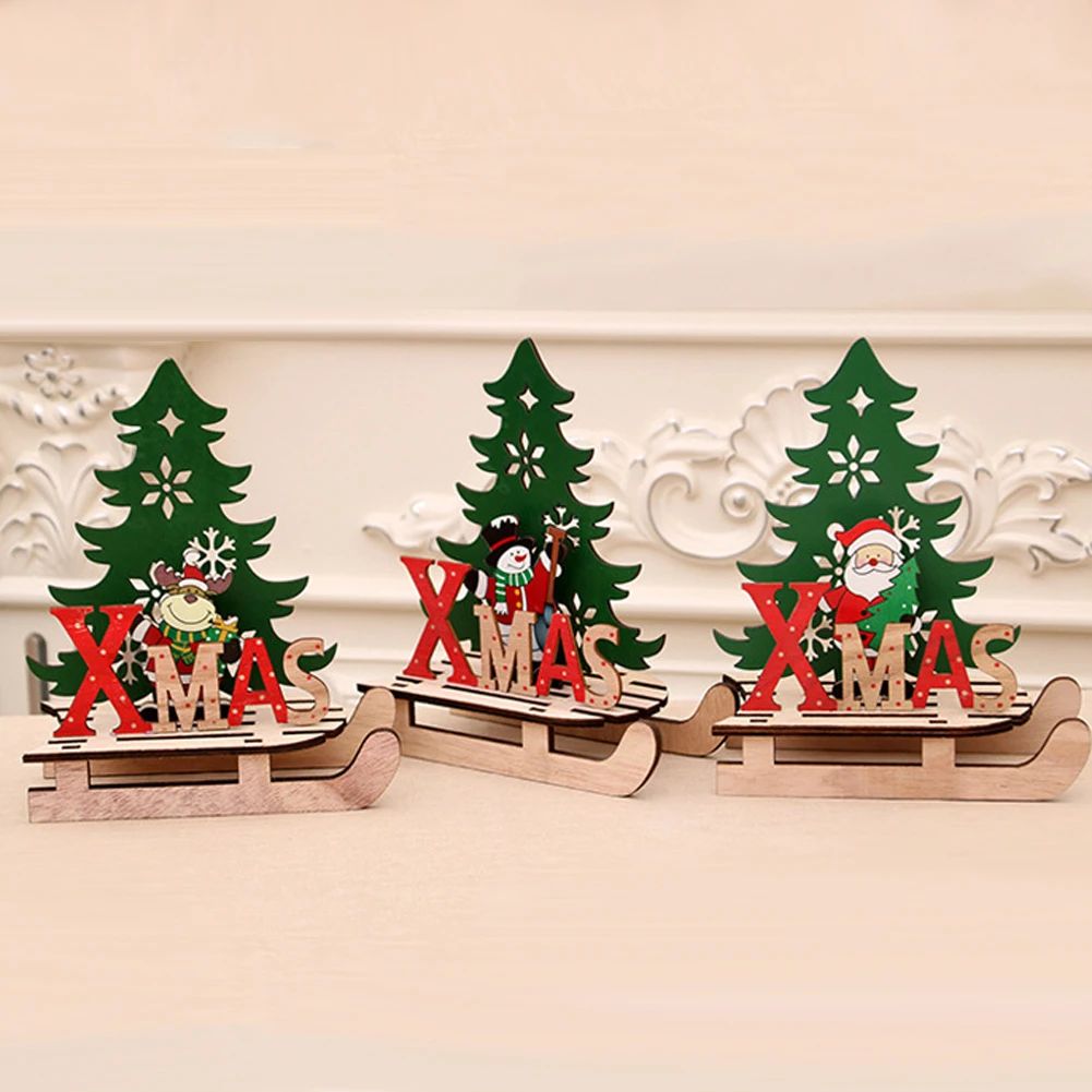 Christmas Decor Creative Painted Wood Assembled DIY Snowmobile Car Ornaments Jigsaw Puzzle Baby Toy Kids Christmas Gifts
Christmas Decor Creative Painted Wood Assembled DIY Snowmobile Car Ornaments Jigsaw Puzzle Baby Toy Kids Christmas Gifts