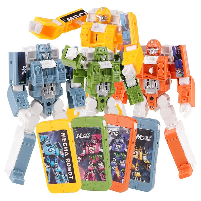 Children Transformation Mobile Phone Toy Jingang Boy Deformation Robot Creative Cartoon Multi-functional BOY'S
Children Transformation Mobile Phone Toy Jingang Boy Deformation Robot Creative Cartoon Multi-functional BOY'S
