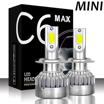 2Pcs Car Headlight Mini Lamp H7 LED Bulbs H4 H7 H8 H11 H1 H13 9005 9006 Headlamps Kit 9007 For Auto 12V LED Lamp 6000K 7600LM C6
2Pcs Car Headlight Mini Lamp H7 LED Bulbs H4 H7 H8 H11 H1 H13 9005 9006 Headlamps Kit 9007 For Auto 12V LED Lamp 6000K 7600LM C6
