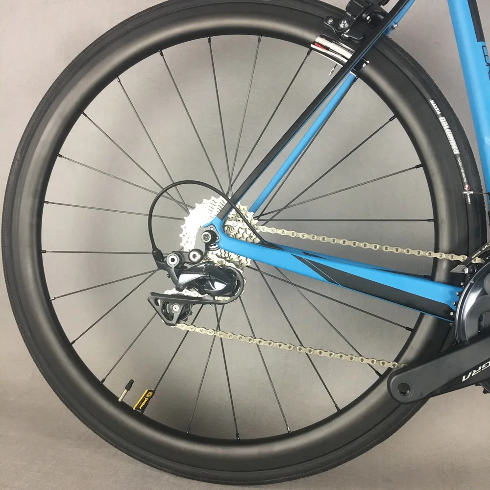 Sale 2019 Blue paint seraph brand complete bike SH1MANO R8000 groupset with 22 speed 700*25C tire complete carbon road  bicycle FM686 5