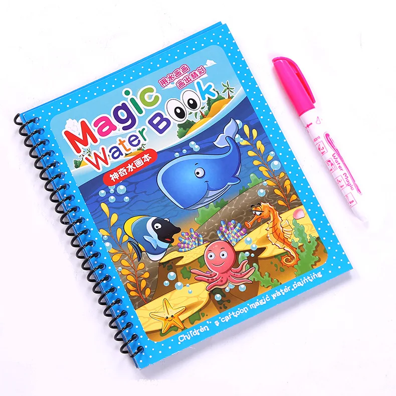 8 styles Magic Water Drawing Book Coloring Doodle & Magic Pen Drawing Toys early education For Kids Birthday Gift
8 styles Magic Water Drawing Book Coloring Doodle & Magic Pen Drawing Toys early education For Kids Birthday Gift