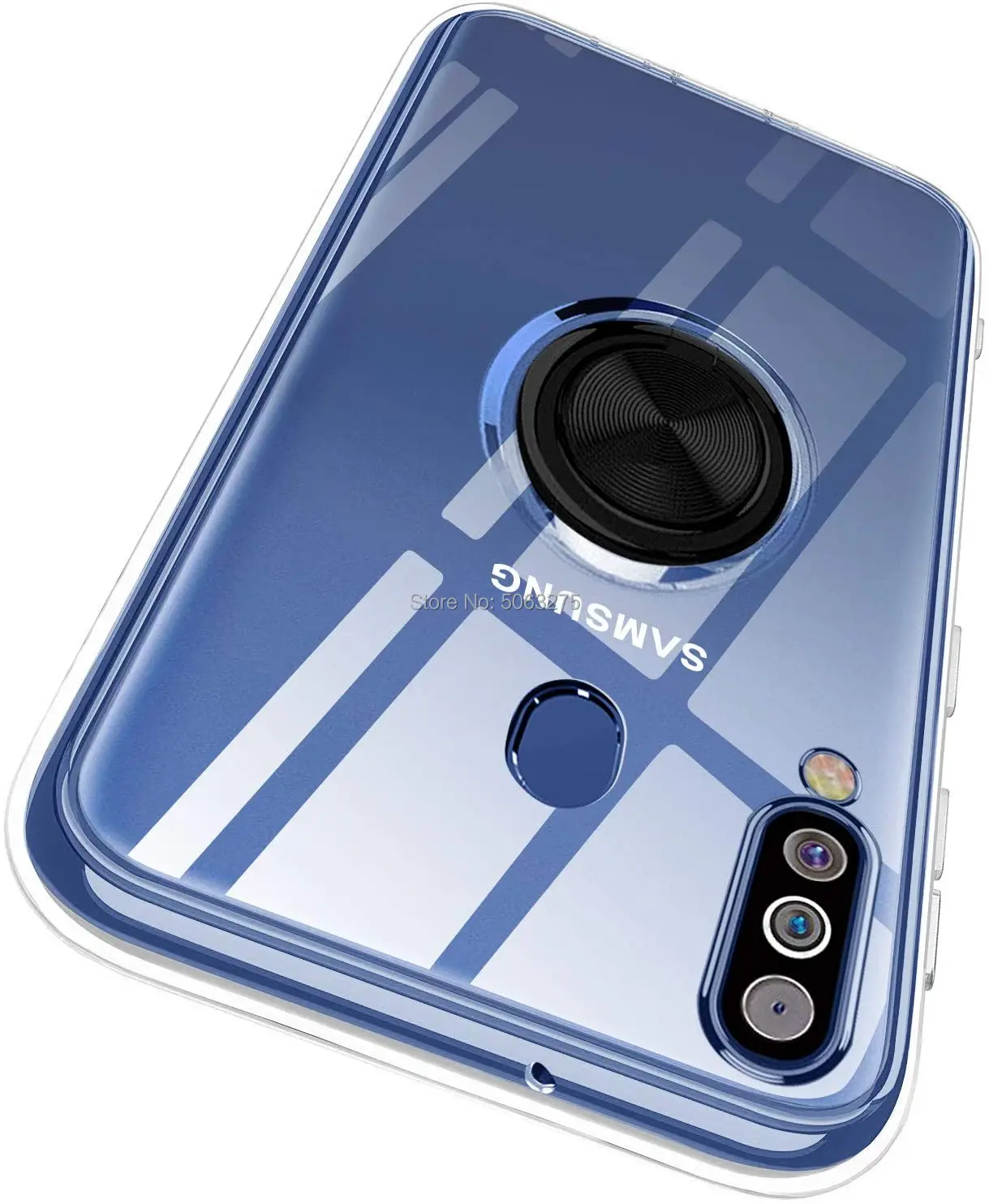 Чехол для Samsung A31 Роскошный прозрачный мягкий силиконовый защитный чехол из ТПУ с