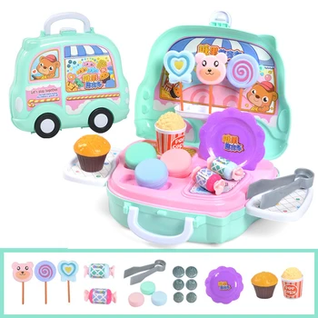 Kids Kitchen Toys Simulation Portable Vending Car Educational Toys Mini Kitchen Food Pretend Play Cutting Role Playing Girls Toy
Kids Kitchen Toys Simulation Portable Vending Car Educational Toys Mini Kitchen Food Pretend Play Cutting Role Playing Girls Toy