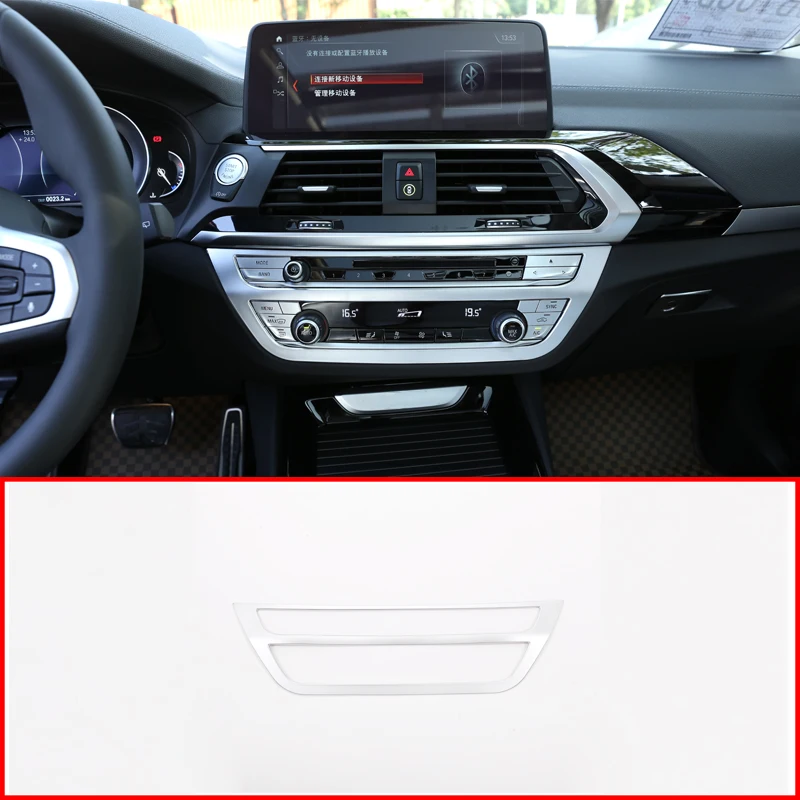 For BMW X3 X4 G01 G02 2018-2020 Car ABS Central Control Air Conditioning Volume Adjustment Button Frame Decoration Accessories
For BMW X3 X4 G01 G02 2018-2020 Car ABS Central Control Air Conditioning Volume Adjustment Button Frame Decoration Accessories