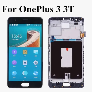 For Oneplus 3T LCD Display Touch Screen 5.5" Digitizer Assembly Replacement Accessory For Oneplus 3 LCD A3010 A3000 TFT Screen
For Oneplus 3T LCD Display Touch Screen 5.5" Digitizer Assembly Replacement Accessory For Oneplus 3 LCD A3010 A3000 TFT Screen
