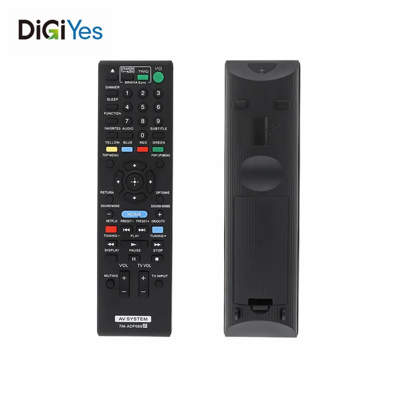 IR 433MHz Replacement TV Remote Control AV System with Long Remote Control Distance Fit for Sony RM-ADP069 control HBD-E580
IR 433MHz Replacement TV Remote Control AV System with Long Remote Control Distance Fit for Sony RM-ADP069 control HBD-E580