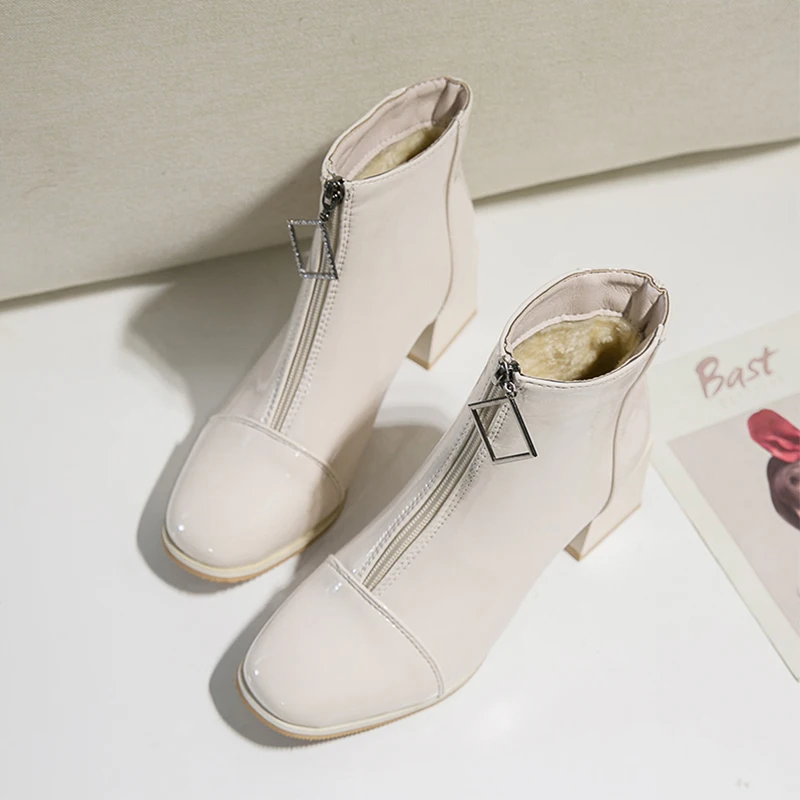 Bling White Boots 2019 New Winter Boots Women Shoes Sexy High Heels Boots Black Leather Ankle Boots Brand Warm Suede Fur Boots
Bling White Boots 2019 New Winter Boots Women Shoes Sexy High Heels Boots Black Leather Ankle Boots Brand Warm Suede Fur Boots