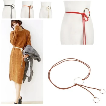 2020 Fashion Round Buckle PU Rope Waist Chain Belts for Women Four Seasons Available Retro Knotted Personality Belts
2020 Fashion Round Buckle PU Rope Waist Chain Belts for Women Four Seasons Available Retro Knotted Personality Belts