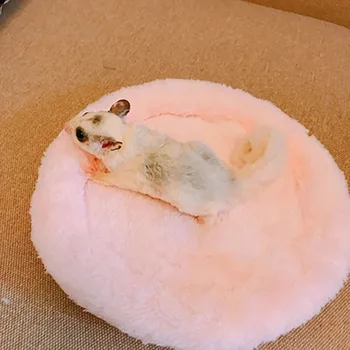 1pc Small Pet Sleep Mat Pad Velvet Round Bed Cushion Nest Winter Warm Soft Bed Hamster Squirrel Mice Rats Cage Pet Supplies
1pc Small Pet Sleep Mat Pad Velvet Round Bed Cushion Nest Winter Warm Soft Bed Hamster Squirrel Mice Rats Cage Pet Supplies