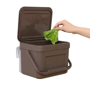 Wall-Mounted Kitchen Trash Bin with Portable Lid Storage Bin Suitable for Bathroom Living Room Bedroom
Wall-Mounted Kitchen Trash Bin with Portable Lid Storage Bin Suitable for Bathroom Living Room Bedroom