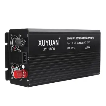 Inverter 12V 220V 1300/1500/1800W UPS Modified Sine Wave LCD Display Grid 12V to 220V Solar Power Inverter for car truck
Inverter 12V 220V 1300/1500/1800W UPS Modified Sine Wave LCD Display Grid 12V to 220V Solar Power Inverter for car truck