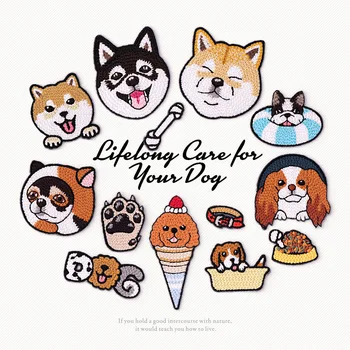 20pcs/lot Luxury Embroidery Patches Kids Clothing Decoration Accessories Cute Animals Dog Diy Iron Heat Transfer Applique 
20pcs/lot Luxury Embroidery Patches Kids Clothing Decoration Accessories Cute Animals Dog Diy Iron Heat Transfer Applique