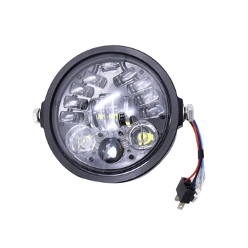 5.75 Inch Head Light Lamp Led Retro Refitted Head Light Lamp with Turn Signal Single Wick 
5.75 Inch Head Light Lamp Led Retro Refitted Head Light Lamp with Turn Signal Single Wick