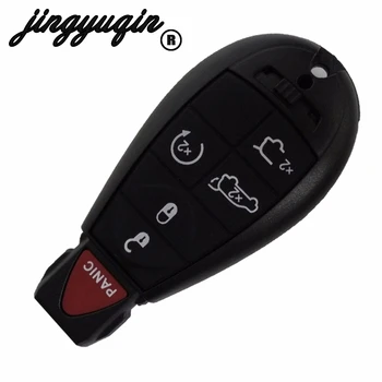 jingyuqin 6B Remote Smart Key Shell + Blank Blade For Chrysler for Jeep for Dodge Grand Caravan Durango Charger Journey Key Case
jingyuqin 6B Remote Smart Key Shell + Blank Blade For Chrysler for Jeep for Dodge Grand Caravan Durango Charger Journey Key Case