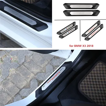 2 Pcs ABS Car Rear Door Sills Threshold Protector Trim For BMW X3 2018 Car Door Side Emblem Sticker Anti-scratch Car Accessories 
2 Pcs ABS Car Rear Door Sills Threshold Protector Trim For BMW X3 2018 Car Door Side Emblem Sticker Anti-scratch Car Accessories