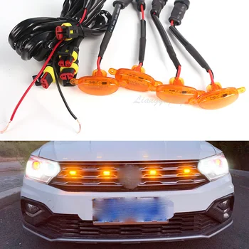 LED Grille Strobe Light Car Grill Warning Signal Lamp Raptor Style Lamp Daytime Running Lights Red Amber Auto Accessories Parts
LED Grille Strobe Light Car Grill Warning Signal Lamp Raptor Style Lamp Daytime Running Lights Red Amber Auto Accessories Parts