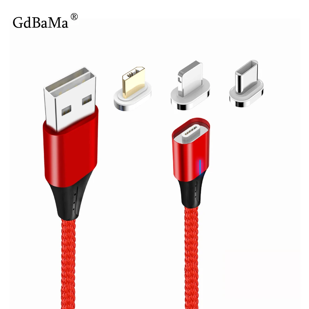 Mobile Phone 3A Magnetic Cable Charger 1m 2m Micro USB Fast Charging Type C Data Cable for iPhone Lightning xs xr 8 7 Samsung S9 
Mobile Phone 3A Magnetic Cable Charger 1m 2m Micro USB Fast Charging Type C Data Cable for iPhone Lightning xs xr 8 7 Samsung S9