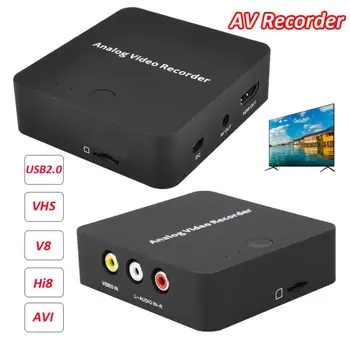 Analog Video Recorder RCA Analog Video Recording Box Analog Signal AV Recorder For Videotape, VCR, DVD, DVR, Hi8, Game Console
Analog Video Recorder RCA Analog Video Recording Box Analog Signal AV Recorder For Videotape, VCR, DVD, DVR, Hi8, Game Console