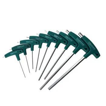 T-Handle Hex Allen Key Screws Screwdriver Driver Tools Wrenches Set Industrial Grade Repair Tool Flat Head Hex Wrench
T-Handle Hex Allen Key Screws Screwdriver Driver Tools Wrenches Set Industrial Grade Repair Tool Flat Head Hex Wrench