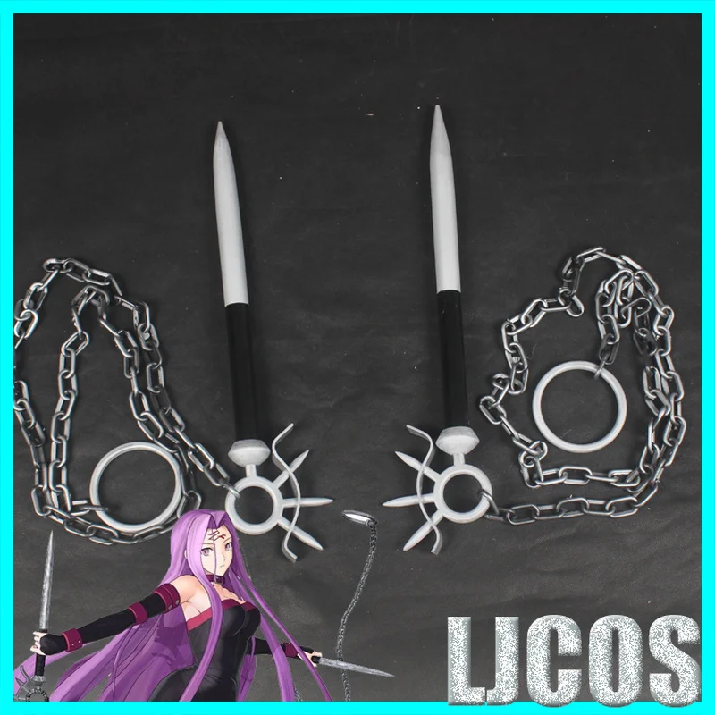 Game Fate Stay Night Medusa Cosplay Weapon Wuming Short Sword Chain Halloween Christmas Gift Fancy Stage Performance Props
Game Fate Stay Night Medusa Cosplay Weapon Wuming Short Sword Chain Halloween Christmas Gift Fancy Stage Performance Props