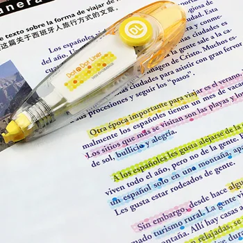Kawaii high Lighter Liner Press Dot Type Decorative Correction Tape DIy Diary Planner Sticker Office Stationery School corrector
Kawaii high Lighter Liner Press Dot Type Decorative Correction Tape DIy Diary Planner Sticker Office Stationery School corrector