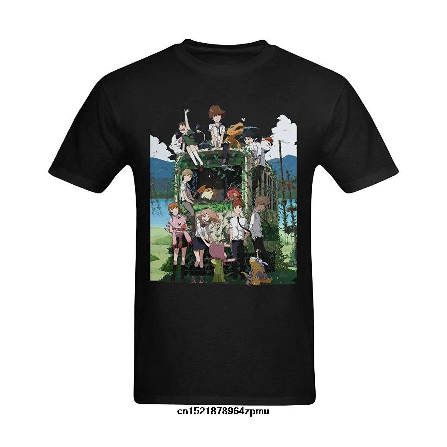 Men T Shirt Black Definite Myself Digimon Tri Visual Art Design Cheap Fashion D T-Shirt Women
Men T Shirt Black Definite Myself Digimon Tri Visual Art Design Cheap Fashion D T-Shirt Women