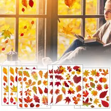 8 Sheet Maple Leaves Window Clings - Thanksgiving Maple Decorations Autumn Sticker Decals Party Decor Ornaments
8 Sheet Maple Leaves Window Clings - Thanksgiving Maple Decorations Autumn Sticker Decals Party Decor Ornaments