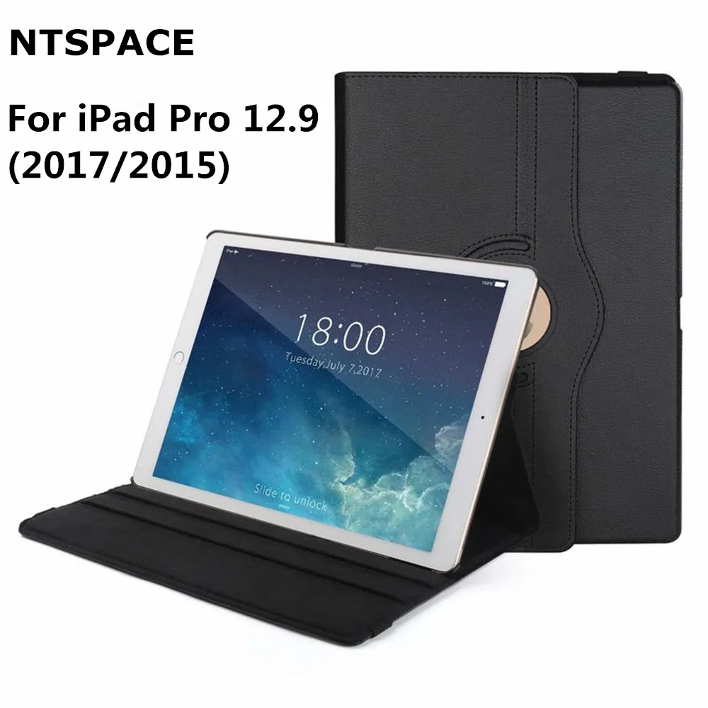 NTSPACE 360 Degrees Rotating PU Leather Flip Case For iPad Pro 12.9 inch 2015 2017 A1584 Smart Auto Sleep Wake Stand Holder
NTSPACE 360 Degrees Rotating PU Leather Flip Case For iPad Pro 12.9 inch 2015 2017 A1584 Smart Auto Sleep Wake Stand Holder