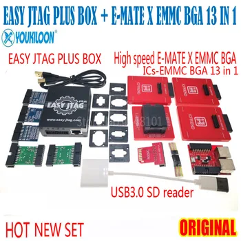 2020 Newest Original Easy jtag plus box +High speed E-MATE X Emate box EMMC BGA / ICS-EMMC BGA 13 IN 1 +USB 3.0SD reader Suppor
2020 Newest Original Easy jtag plus box +High speed E-MATE X Emate box EMMC BGA / ICS-EMMC BGA 13 IN 1 +USB 3.0SD reader Suppor