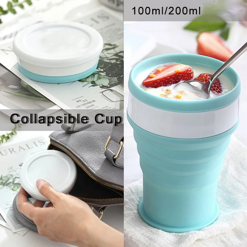 Portable Silicone Telescopic Drinking Collapsible Cup Folding Cups for Travelling
Portable Silicone Telescopic Drinking Collapsible Cup Folding Cups for Travelling