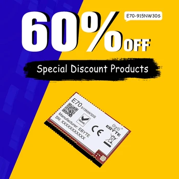 915MHz SoC UART Star Network uhf 30dBm IPEX Antenna Wireless Transceiver E70-915NW30S Transmitter Receiver 915 mhz Module
915MHz SoC UART Star Network uhf 30dBm IPEX Antenna Wireless Transceiver E70-915NW30S Transmitter Receiver 915 mhz Module
